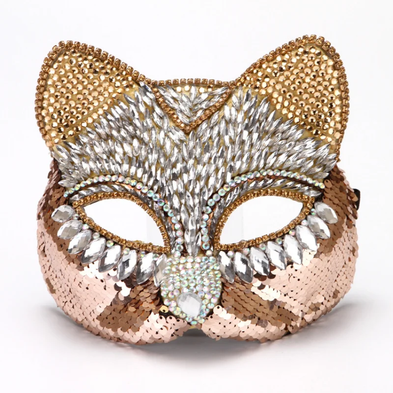 Men'S Formal Wear For Graduation - Sexy diamante masquerade máscara de gato