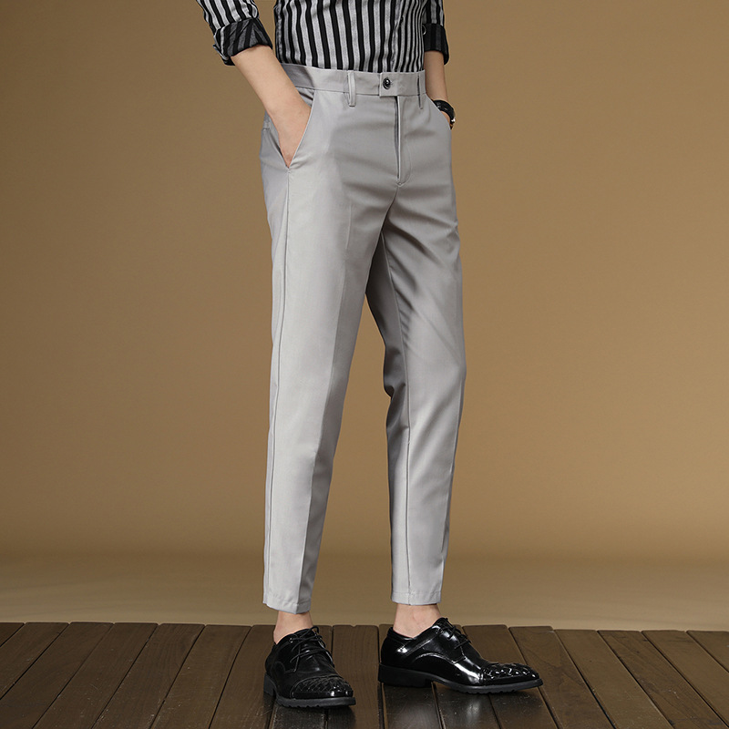 Men Formal Wear For Summer - Calças de terno de verão dos