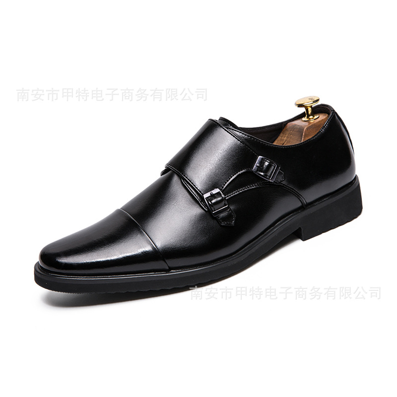 Large Men Formal Wear - Novos homens oxfords sapatos preto e