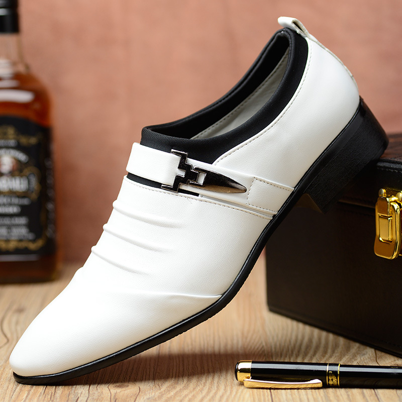 Large Men Formal Wear - Sapatos casuais masculinos de cano baixo