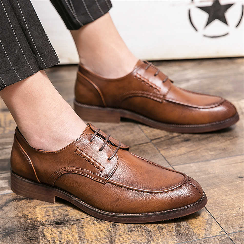 Large Men Formal Wear - Tênis Casuais Masculinos Elegantes Antiderrapantes de