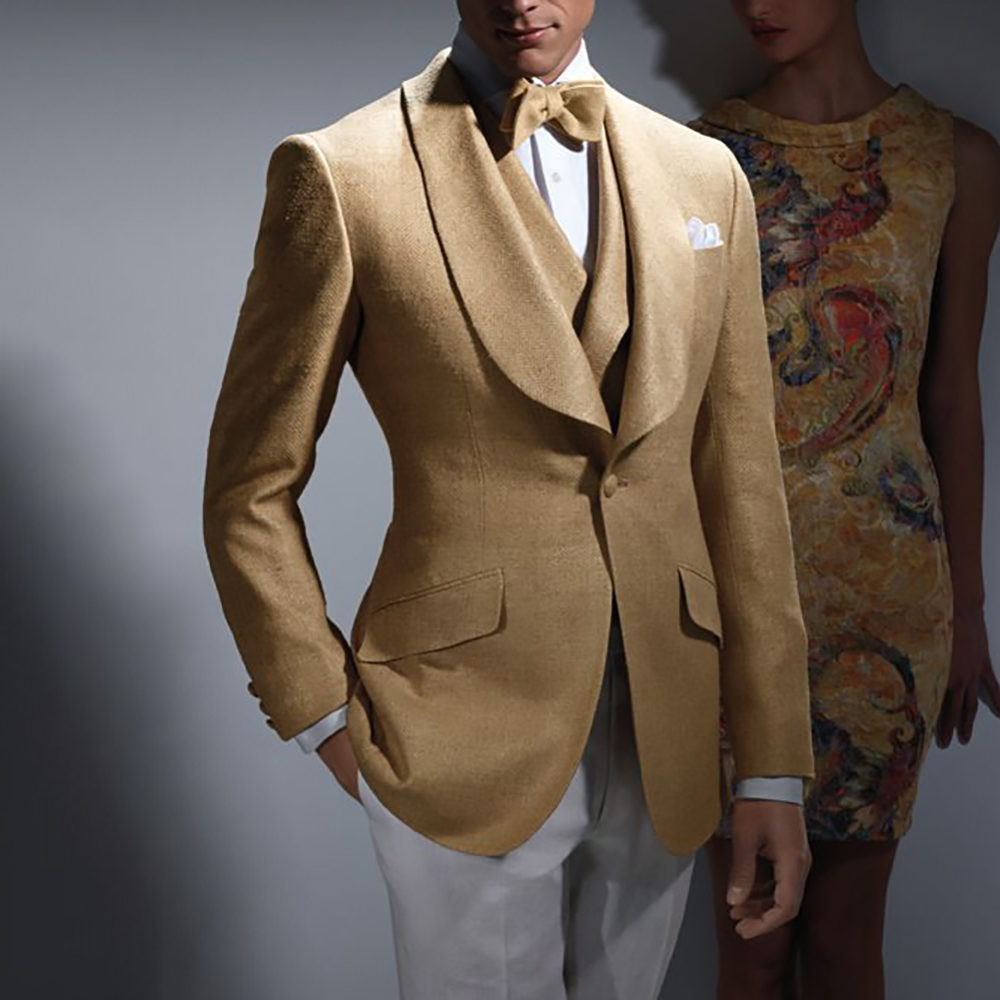 Men Formal Wear Wedding Guest - Terno masculino slim fit, 3 peças