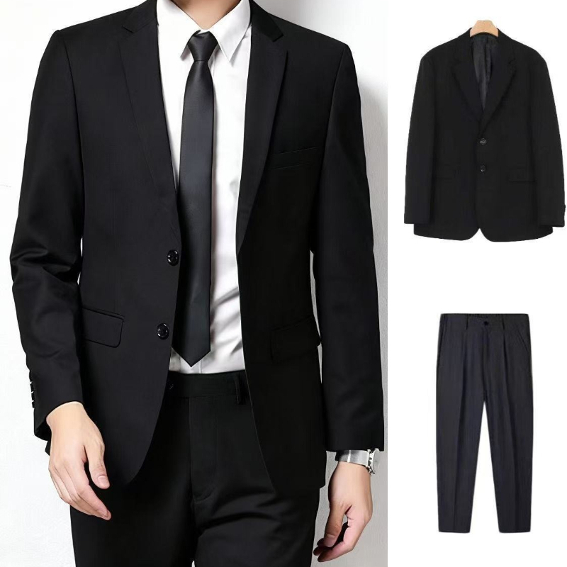 Men'S Formal Wear For Graduation - Conjunto de fato casual de estilo