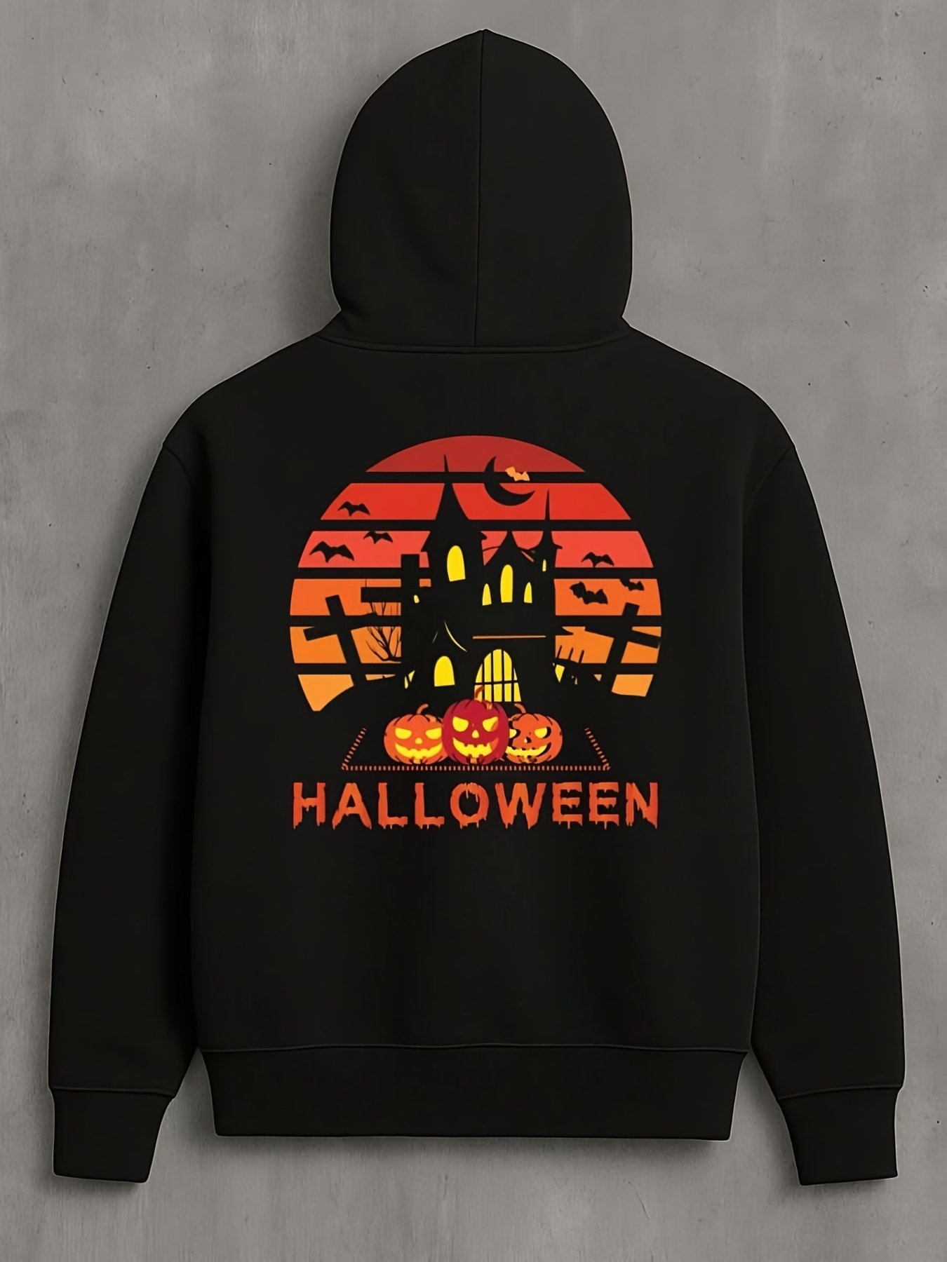 Large Men Formal Wear - Hoodie Grande Graphi para Homens -