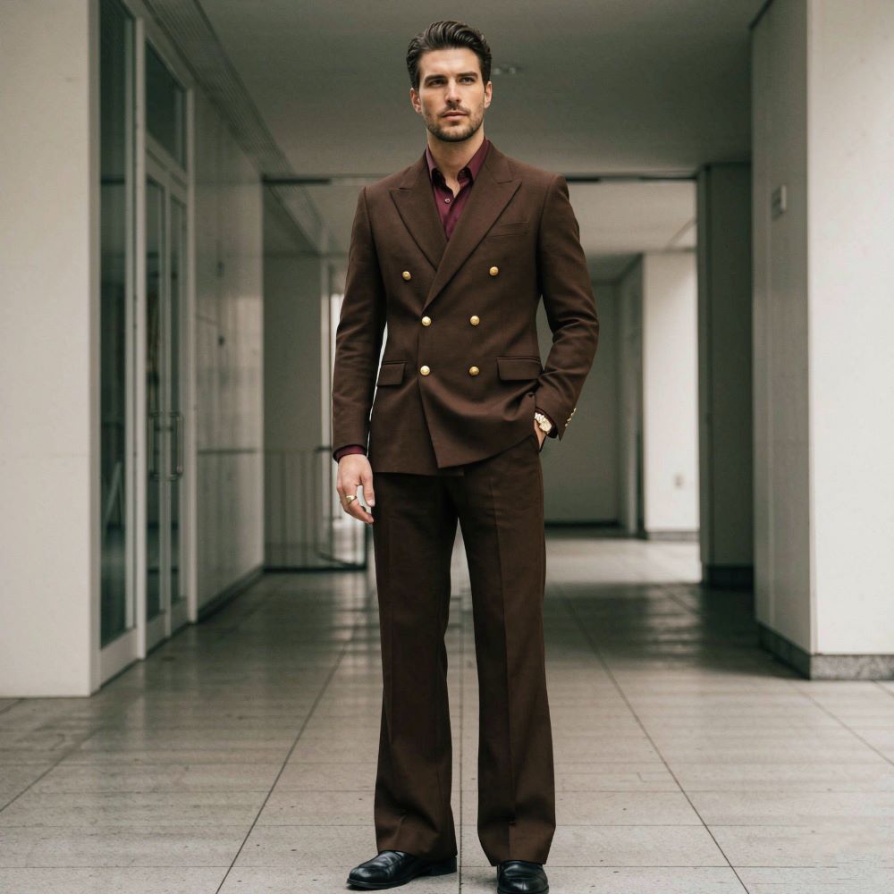 Terno Masculino de 2 Peças, Co - Men'S Formal Wear For Graduation avaliação e preço
