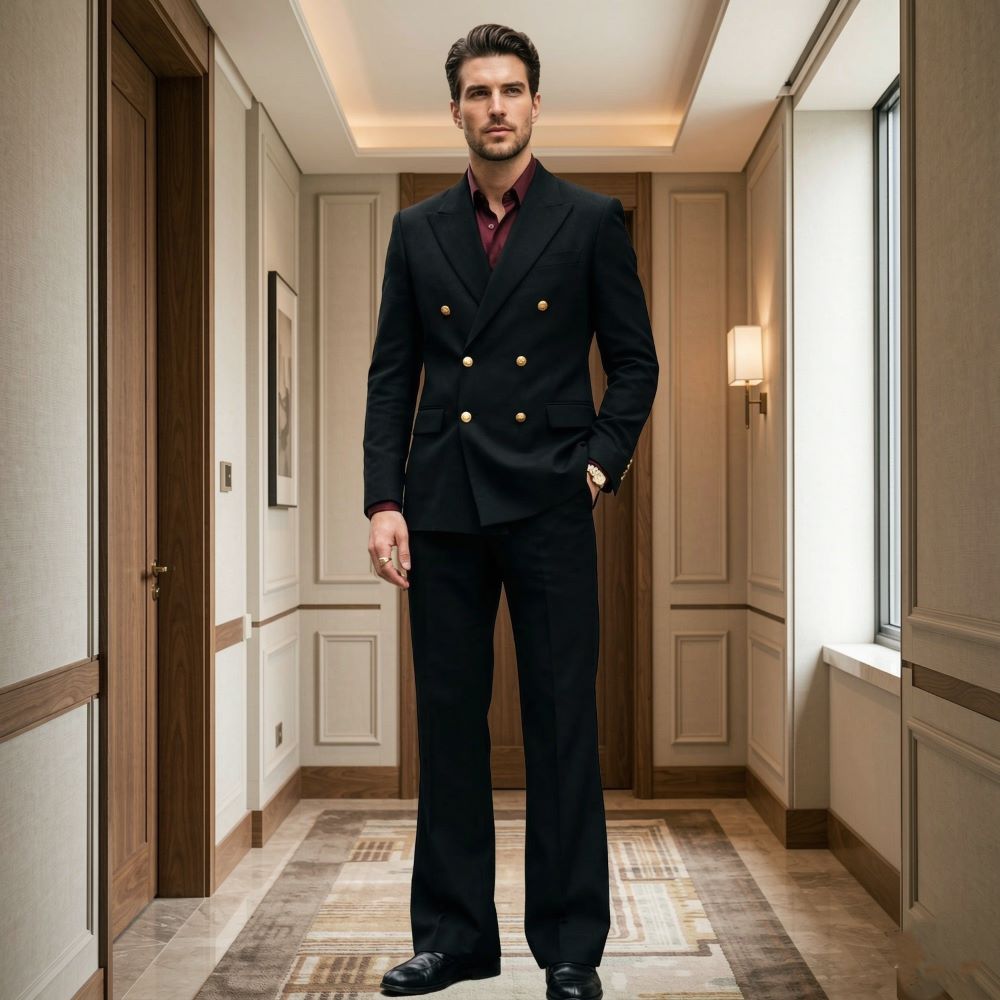 Terno Masculino de 2 Peças, Co - Men'S Formal Wear For Graduation avaliação e preço
