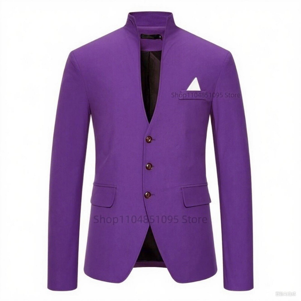 Blazer Masculino Liso, Jaqueta - Men Formal Wear Fashion avaliação e preço