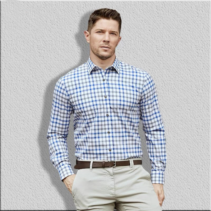 Camisa de manga longa masculin - Men Formal Wear For Summer avaliação e preço
