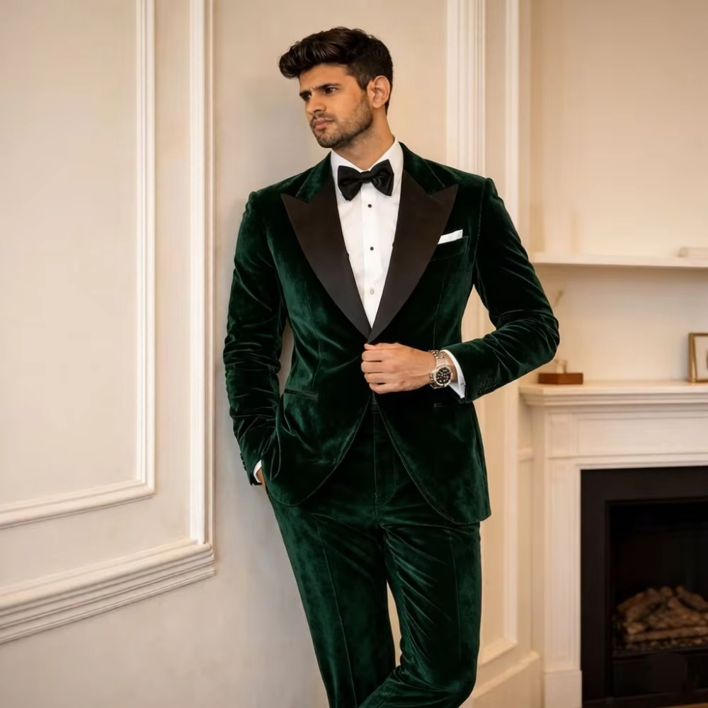Ternos de Veludo Masculinos Sl - Men Formal Wear Fashion avaliação e preço