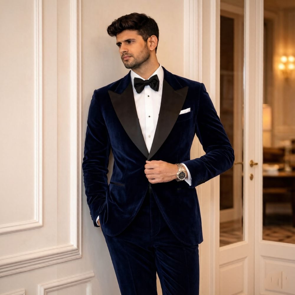 Ternos de Veludo Masculinos Sl - Men Formal Wear Fashion avaliação e preço