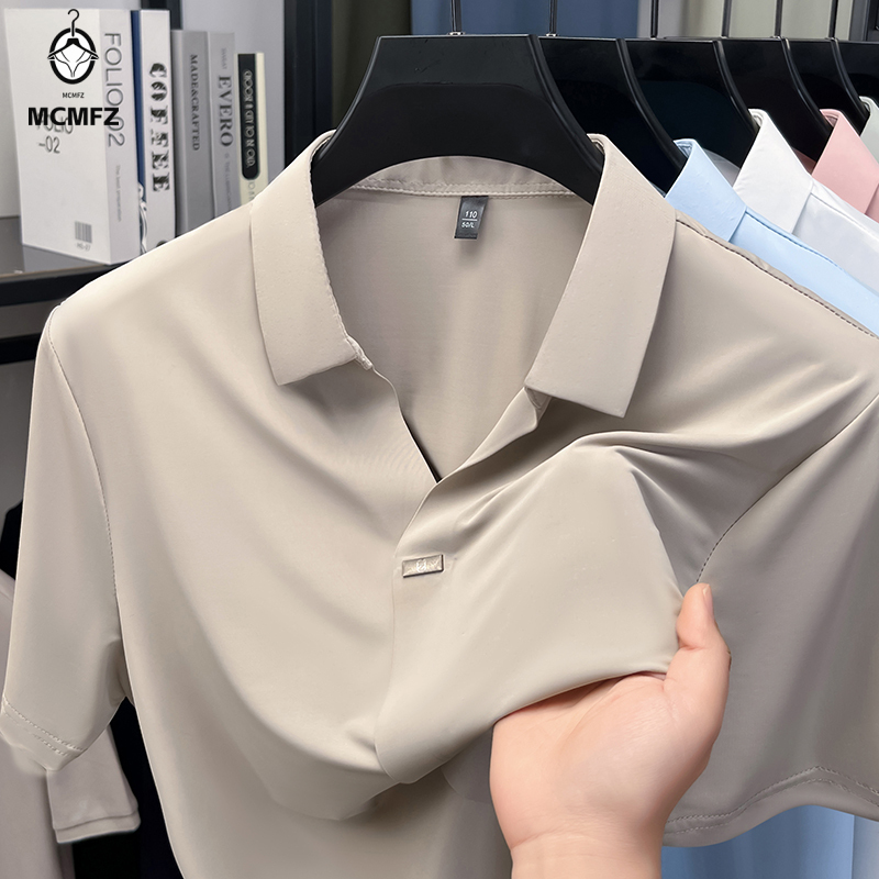 Camisa Masculina com Lapela Li - Men Formal Wear For Summer avaliação e preço
