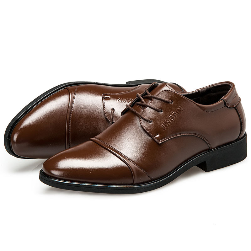 Sapatos de Couro Masculinos de - Large Men Formal Wear avaliação e preço