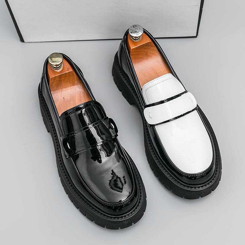 Mocassins masculinos estilo br - Large Men Formal Wear avaliação e preço