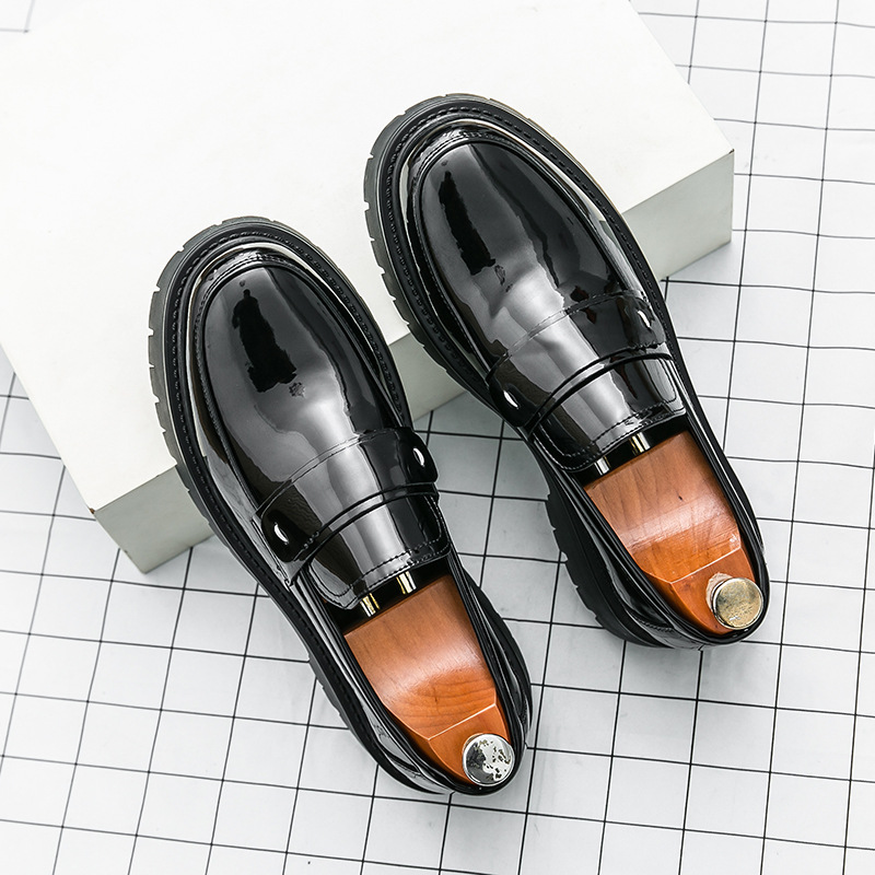 Mocassins masculinos estilo br - Large Men Formal Wear avaliação e preço
