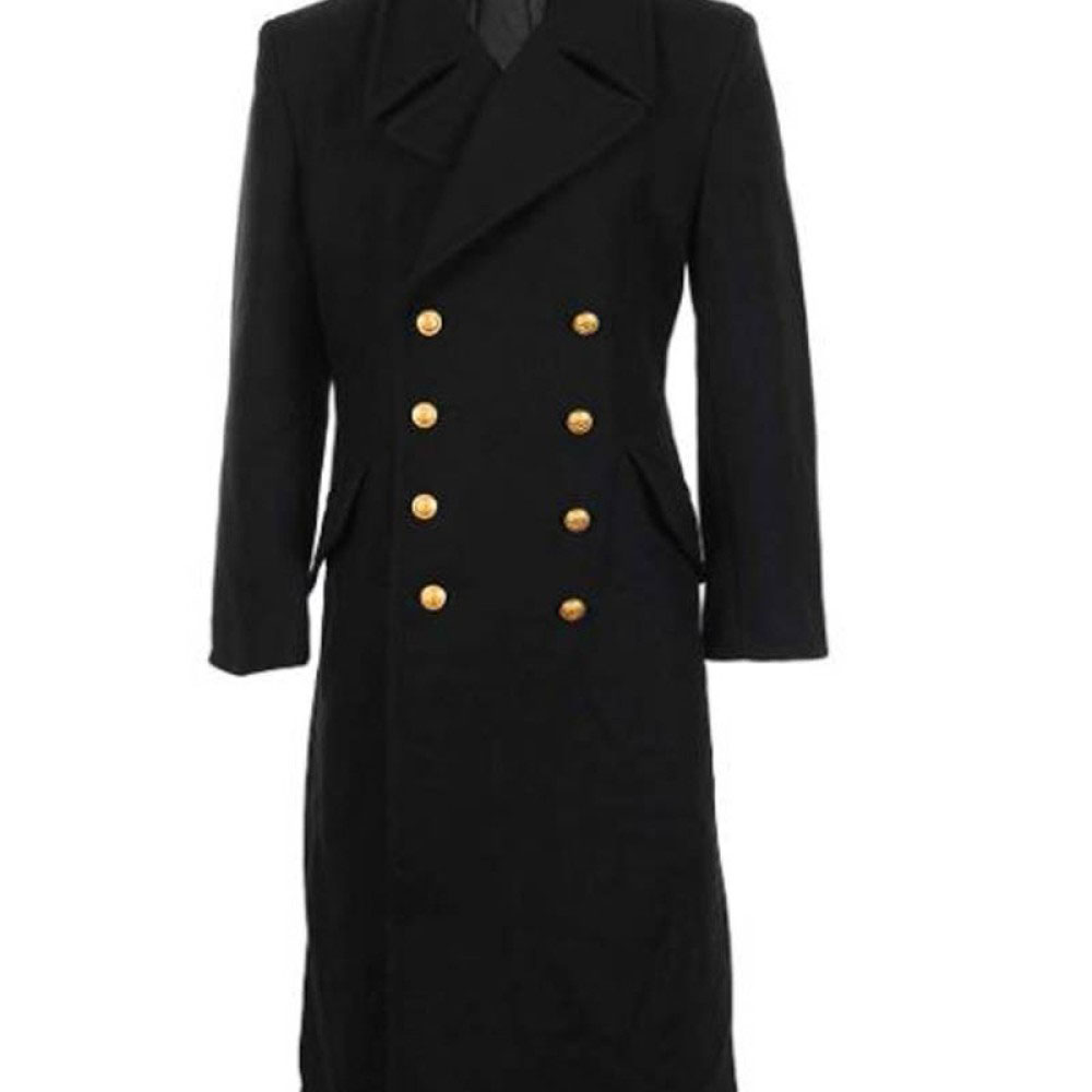 Clássico preto trench coats pa - Large Men Formal Wear avaliação e preço