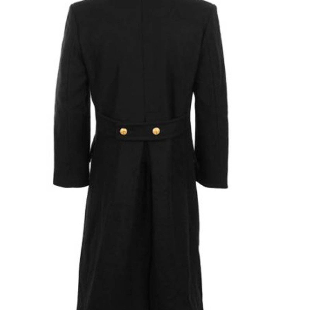 Clássico preto trench coats pa - Large Men Formal Wear avaliação e preço