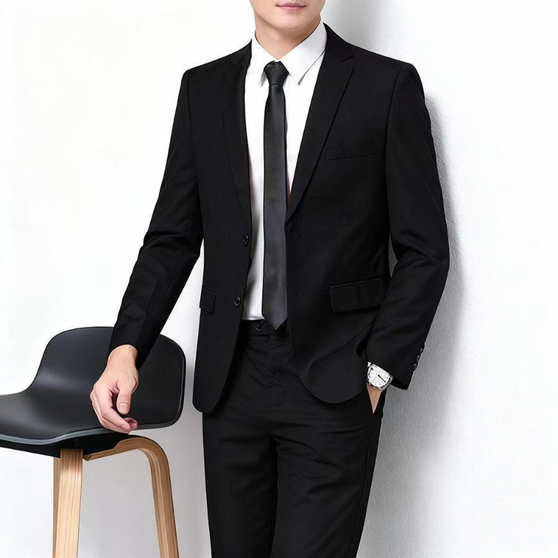 Conjunto de fato casual de est - Men'S Formal Wear For Graduation avaliação e preço