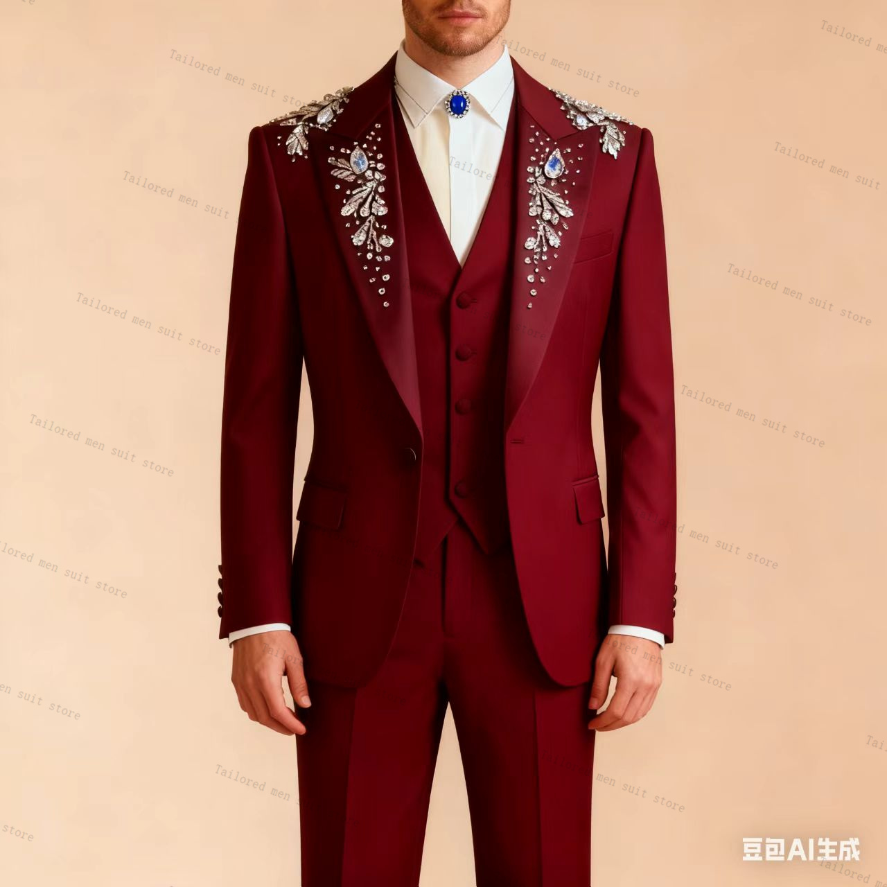 Verde masculino ternos calças  - Men Formal Wear Wedding Guest avaliação e preço