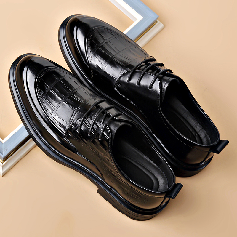 Sapatos de couro formais para  - Formal Men Daily Wear Footwear avaliação e preço