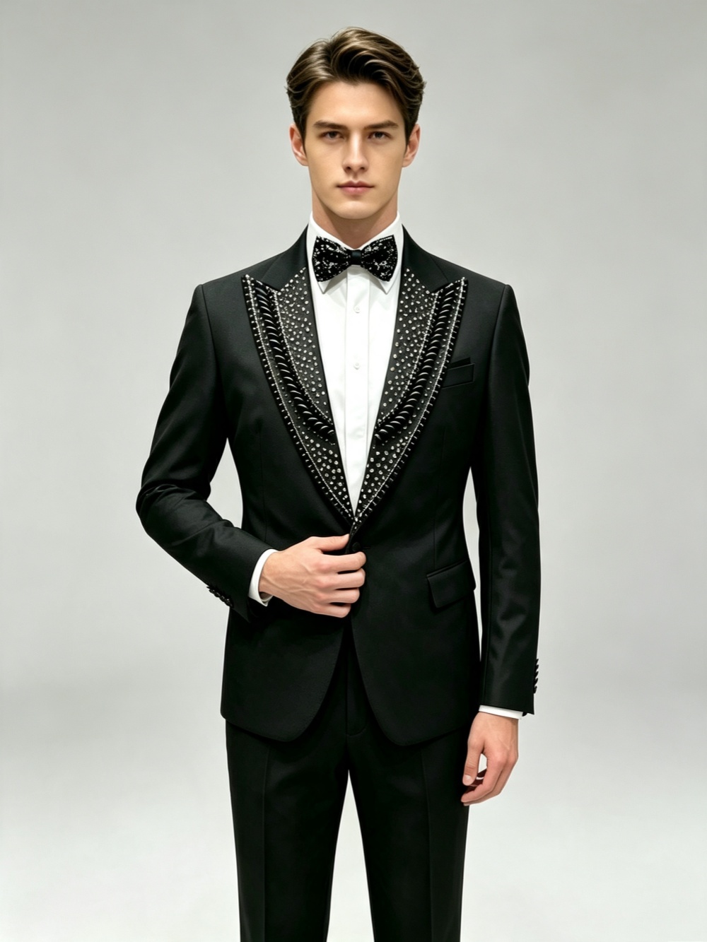 Ternos Formais de Casamento co - Men'S Formal Wear For Graduation avaliação e preço
