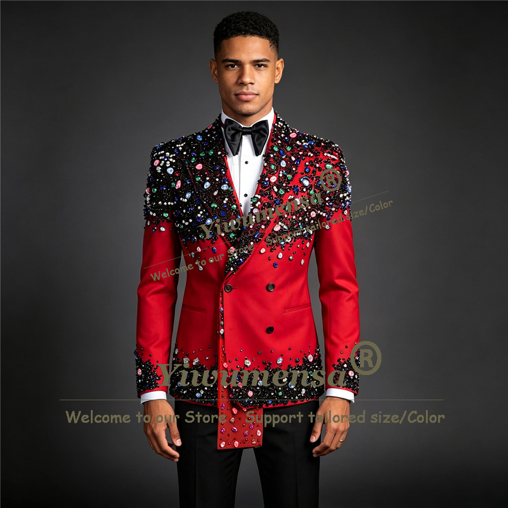 Conjunto de fato de noivo de l - Men Formal Wear Wedding Guest avaliação e preço