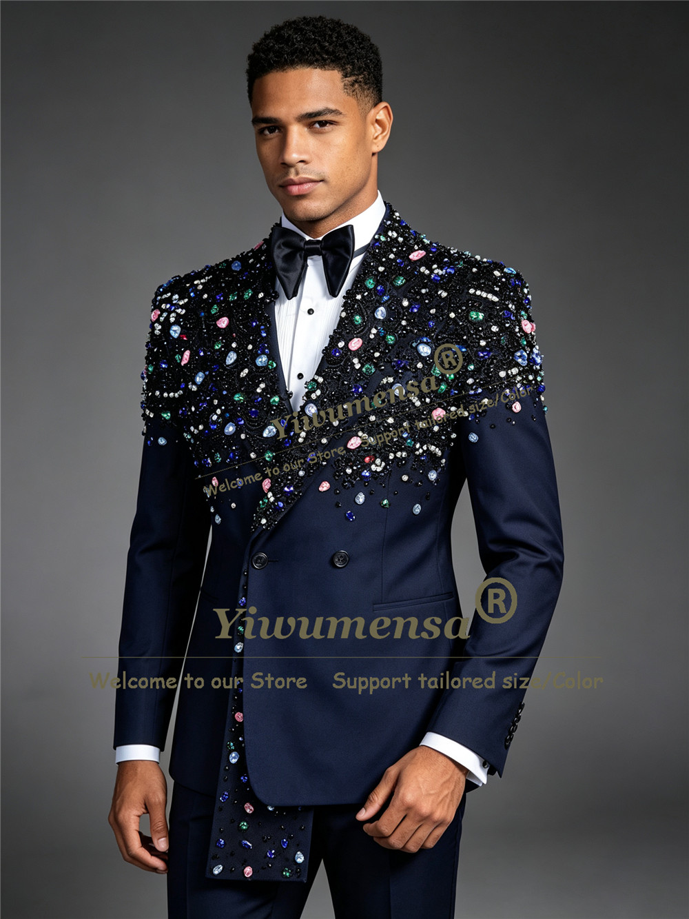 Conjunto de fato de noivo de l - Men Formal Wear Wedding Guest avaliação e preço